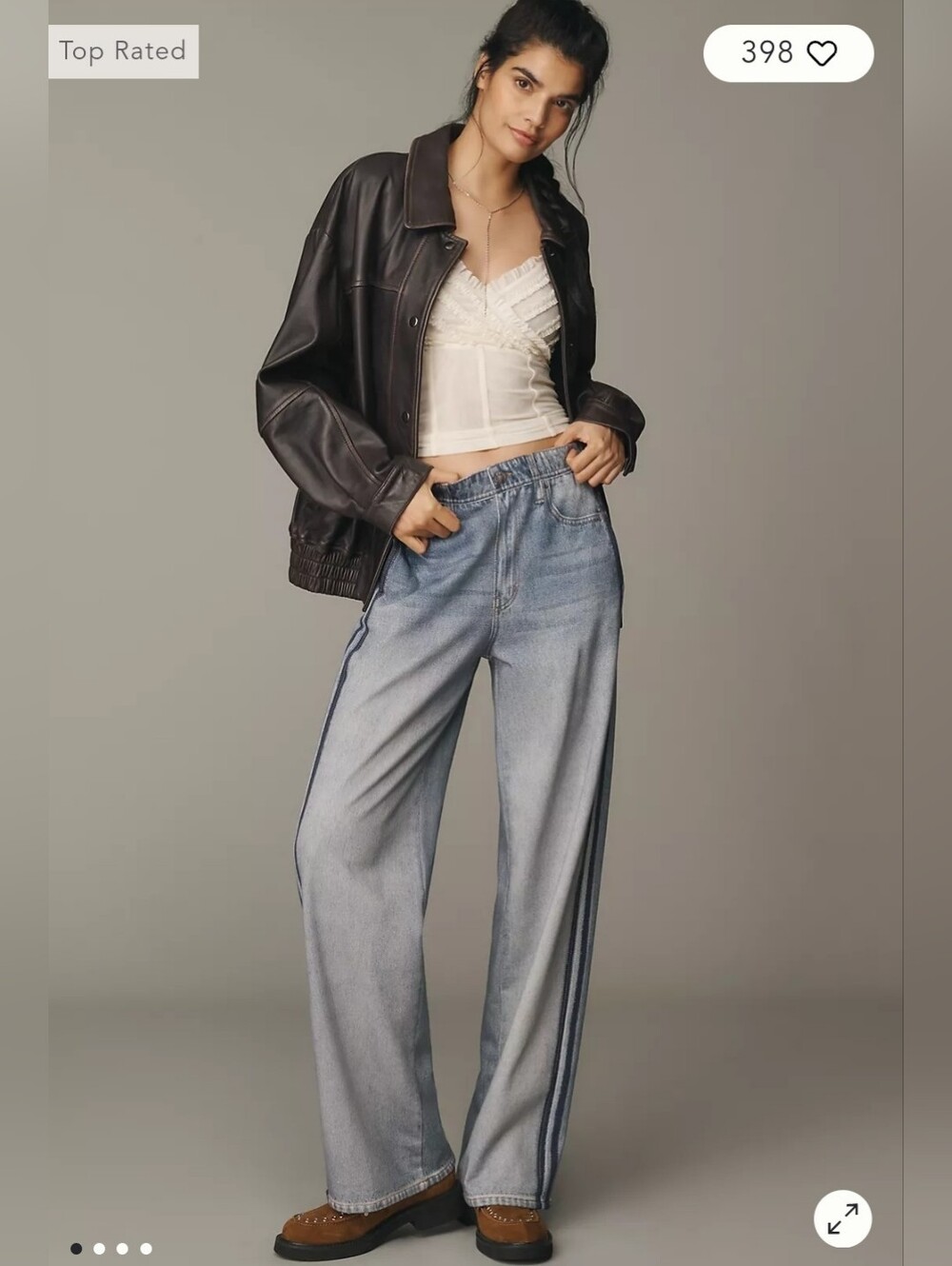 rag & bone Miramar Wide-leg Track Pant In Coney - Picture 8 of 13